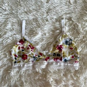 Auden Bralette - Floral, Lace 🌹